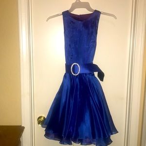Blue dress